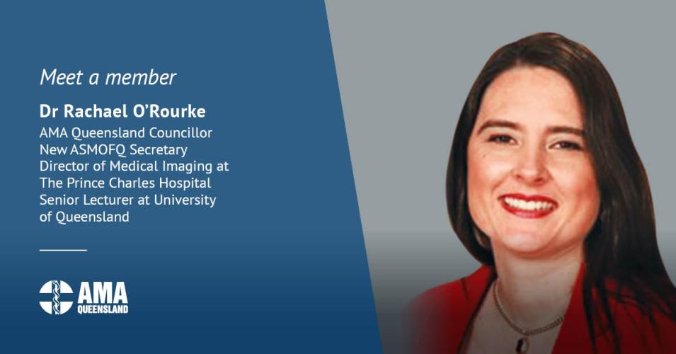 Meet a Member Dr Rachael O'Rourke Australian Medical Association